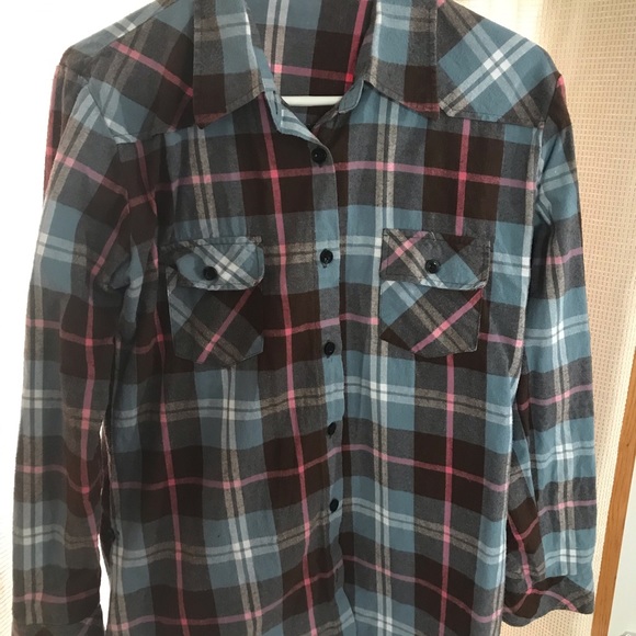 Ochenta ladies flannel shirt - Picture 2 of 5